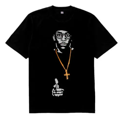 Новая Большая L рэпперская рубашка Harlem's finest DITC gold foamposite cajmear dave east модная