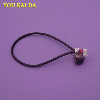 

5pcs Free shipping dc power jack Connector with Cable Socket for Dell Latitude E4200 N4010 dc jack with cable