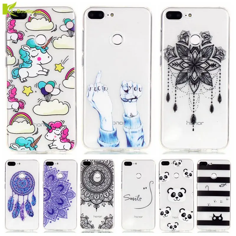 

Honor 9 Lite Unicorn Case on for Huawei Honor 10 8 9 Lite Soft Silicon Cover for Huawei P20 Lite Honor 7A Mate 10 20 Lite Nova3i