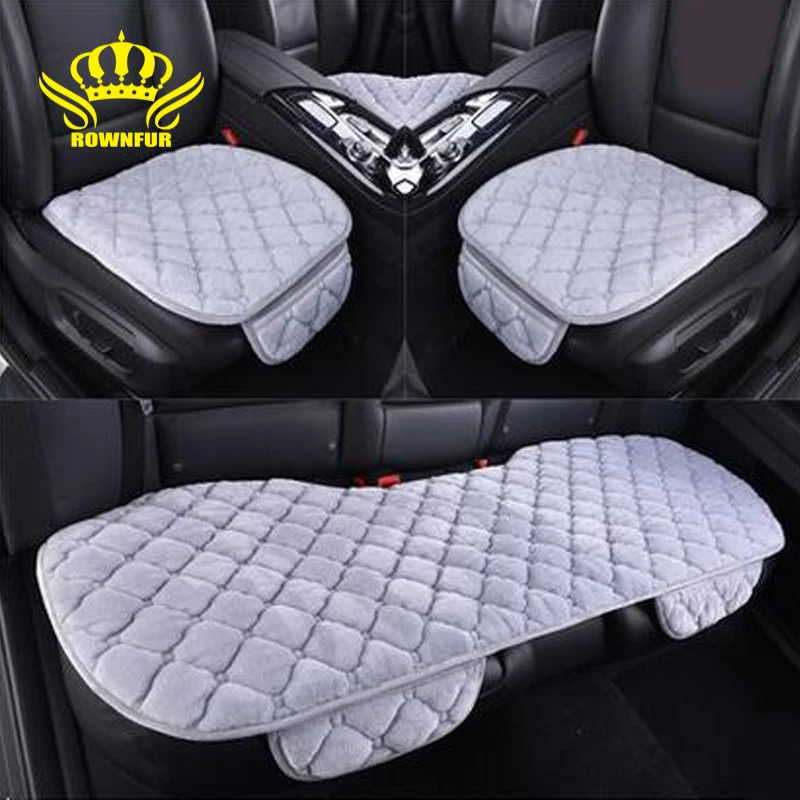 

RONWFUR Luxurious Warm car seat covers Universal size Front Back Seat Covers for car or chair for car lada grantalada priora
