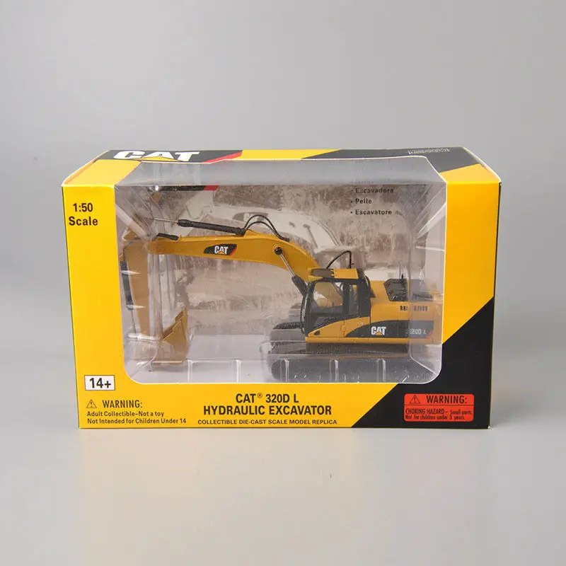 Редкая литая модель Norscot 1:50 Caterpillar Cat 320D L гидравлический экскаватор Инженерная