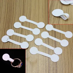 200Pcs Jewelry Paper Labels Ring Bracelet Necklace Earrings Sunglasses Price Tags Folded White Size 1.4x2.5cm New 200Pcs Jewelry Paper Labels Ring Bracelet Necklace Earrings Sunglasses Price Tags Folded White Size 1.4x2.5cm New