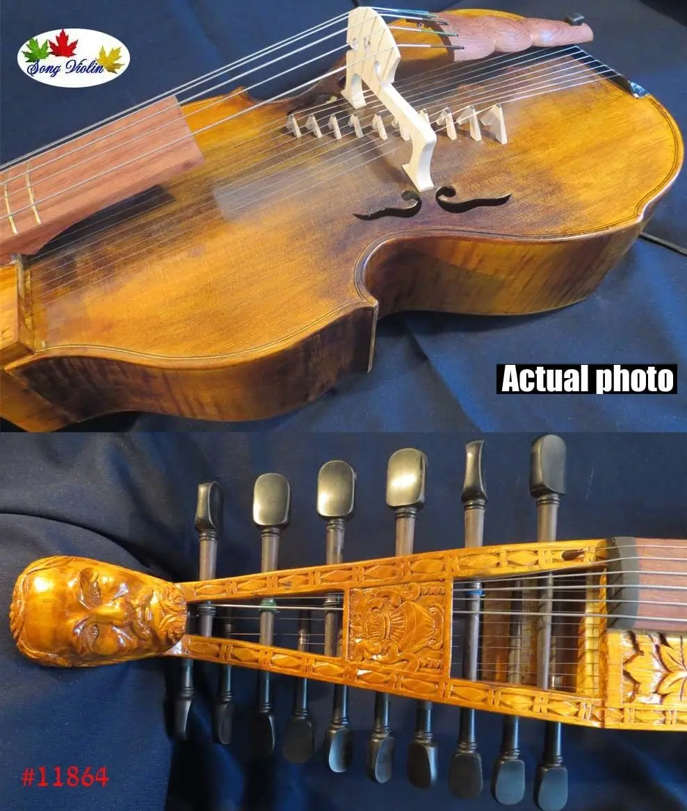 Ручная работа tenor gamba SONG Maestro 6x10 струн 21 дюйм (533) BARYTON #11864|Альт| |