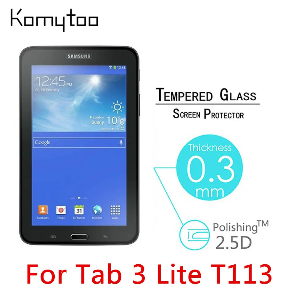 bilder für 10 stücke 9 H Explosionsgeschützte Gehärtetem Glas Für Samsung Galaxy Tab 3 Lite T113 7 "Toughened Film bildschirm Schützen Abdeckung bilder für 10 stücke 9 H Explosionsgeschützte Gehärtetem Glas Für Samsung Galaxy Tab 3 Lite T113 7 "Toughened Film bildschirm Schützen Abdeckung