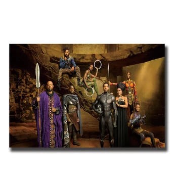 

Art Poster Hot New Black Panther Movie Wall Canvas Print Modern painting Home Decor14x21 12x18 24x36 27x40