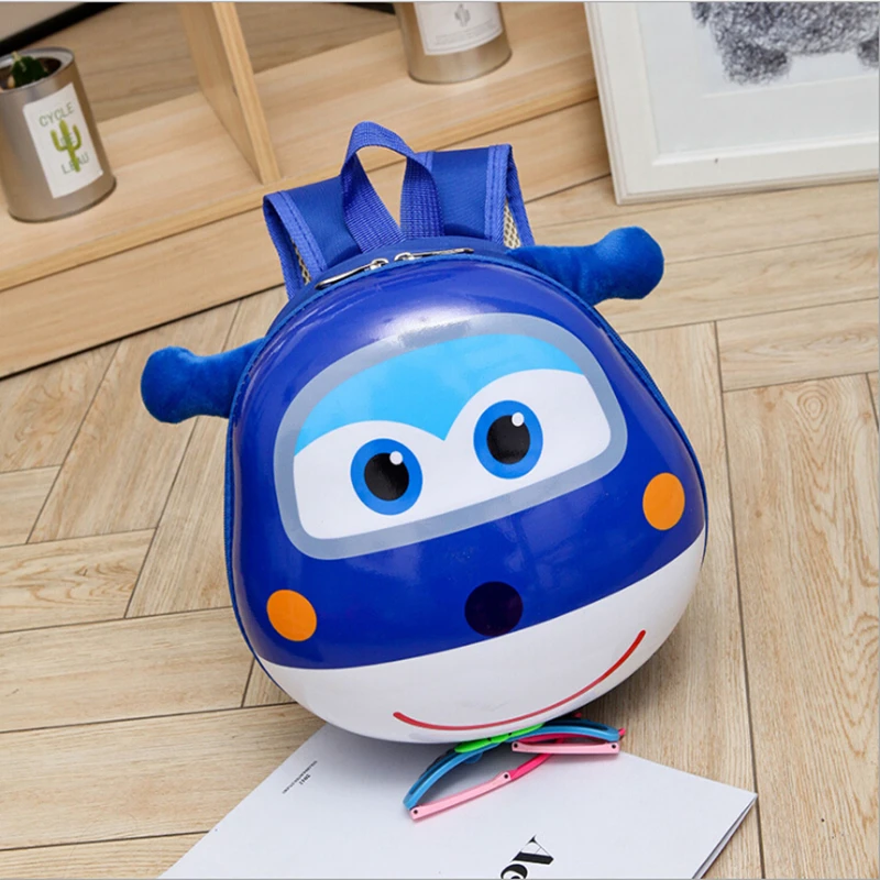 

Kids Baby Cartoon School Bags 3D Super Wings Jett Backpack For Kindergarten Girls Boys Cute Schoolbag Children's Gift