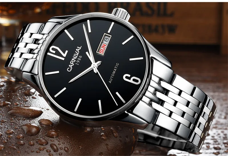 الفاخرة سويسرا بسيطة الرجال التلقائي الميكانيكية ووتش الأعلى العلامة التجارية مضيئة تقويم الأعمال الرجال الساعات الذكور Relogio جديد الفاخرة سويسرا بسيطة الرجال التلقائي الميكانيكية ووتش الأعلى العلامة التجارية مضيئة تقويم الأعمال الرجال الساعات الذكور Relogio جديد