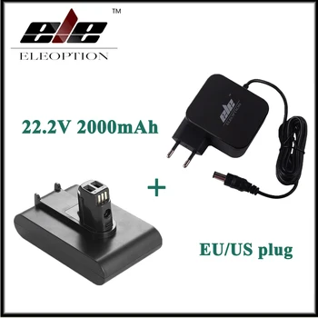

Eleoption 22.2V 2000mAh Li-Ion Rechargeable Battery for Dyson DC31 DC35 917083-01 Vacuum Cleaner With AC Adapter Charger