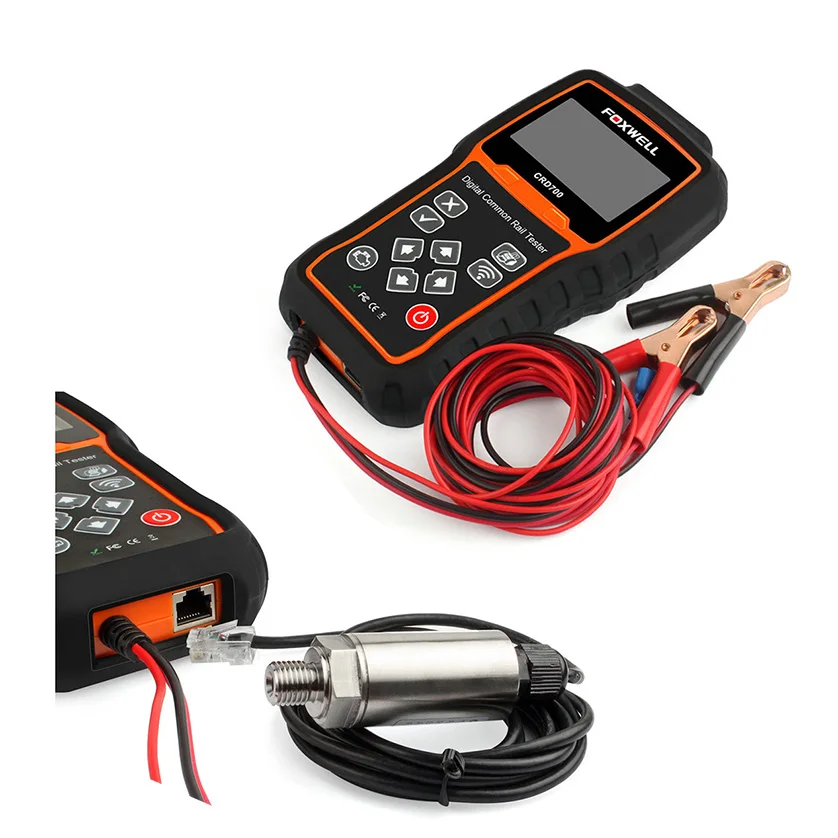FOXWELL CRD700 цифровой Common Rail Давление Тесты er инструмент диагностики динамический