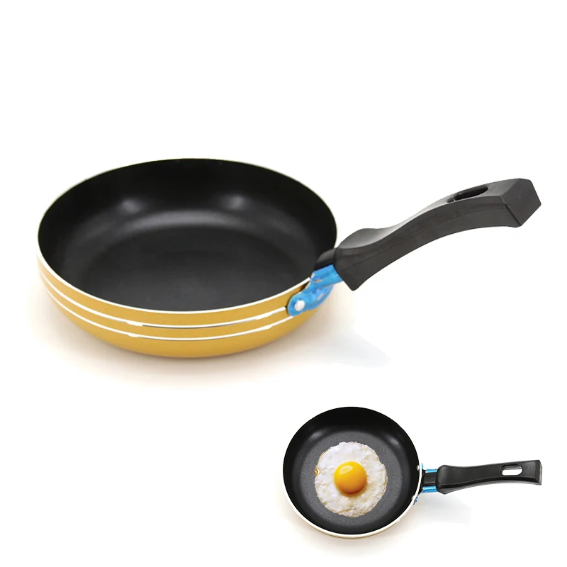 

Yiwumart Aluminum Alloy Mini Non-stick Pot Frying Pan For Eggs Crepes Breakfast Cooking Tool Kitchen Accessories Tools