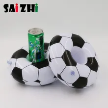 Saizhi мини-бассейн напиток пиво футбол поплавок игрушка чашка подставка водный коврик Плавающий надувной подстаканник подставки SZ0418