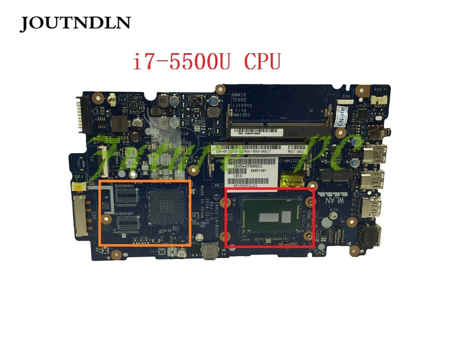 Материнская плата JOUTNDLN для ноутбука DELL Inspiron 15 5000 5548 модель CN 0Y7WYD LA B016P 0 мм