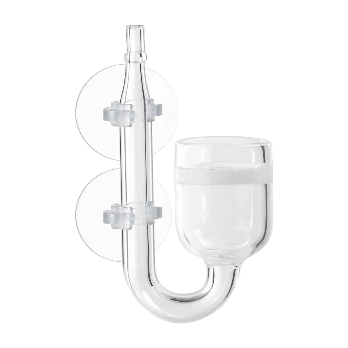 

1PC CO2 Diffuser with Suction Cup CO2 Regulator Connecting Supply for Aquarium