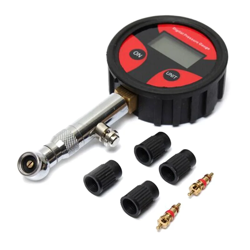 

Digital Tyre Tire Pressure Gauge 200PSI LCD Manometer Motorcycle Car Cycle Truck 4 Units Available