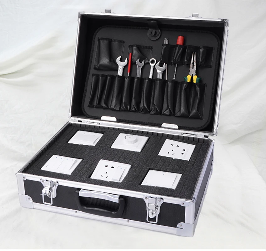Pick pluck foam pre-cut foam for plastic tool box tool case