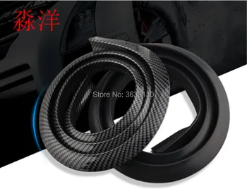 

New design 2pc Full Size 150cm Car Fender Flare Wheel Eyebrow Protector Lip Wheel-arch TrimFit for Audi: A3, A4, A5, A6, A8