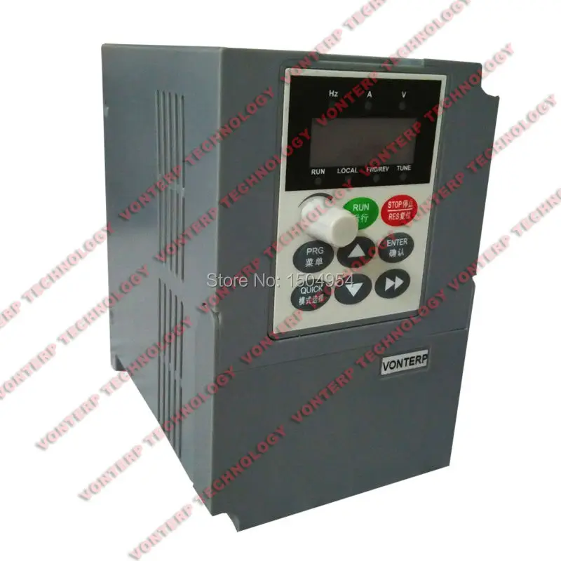 

220v 0.75kw 4.5A 1 phase input and 220v 3 phase output ac drive/VFD/VSD
