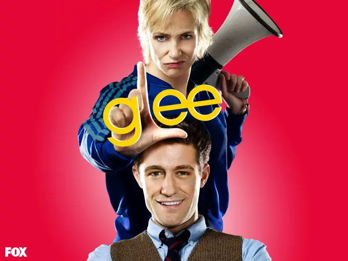 

D0614 Glee Matthew Morrison Jane Lynch TV Series-Print Silk Art Wall Poster