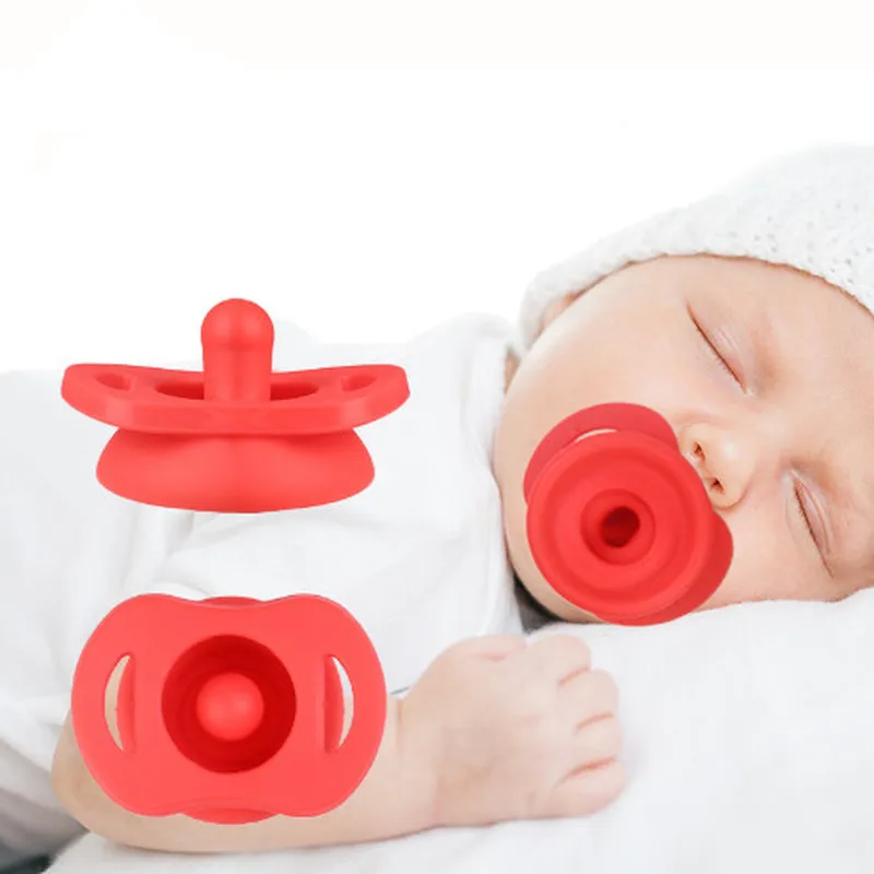 

2019 Brand New Silicone Pacifier Nipple Feeder Funny Soother Flexible Pacifier For Newborn Infant Silicone Baby Pacifier