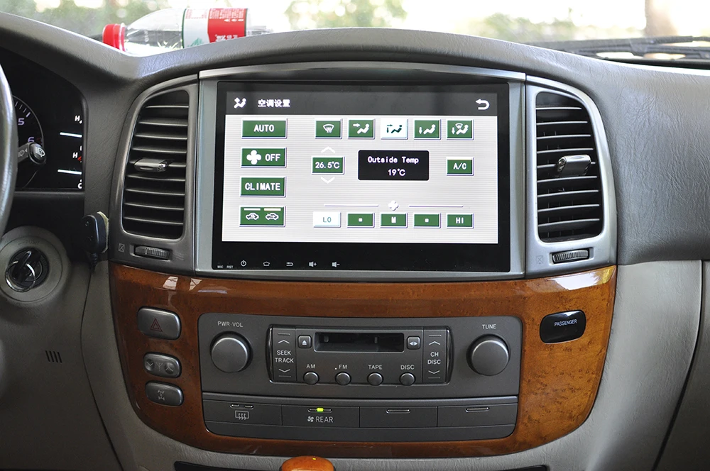 Cheap Aoluoya IPS 2GB RAM 32GB ROM Android CAR DVD Player For Toyota Land cruiser 100 LC100 Lexus IX470 Radio GPS Navigation Bluetooth 5