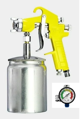 1.5--1.7 Auto oil paint spray gun, car truck home wooden coating jet ejection gun