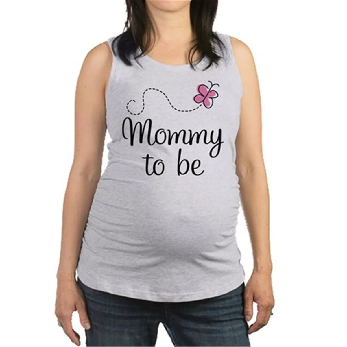 Maternity Top Summer Pregnant Women T shirts Maternity Tees Clothes Nursing Top Vest Pregnancy
