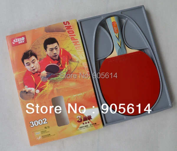 

Ping Pong Table Tennis Racket Paddle Bat DHS 3002 NEW