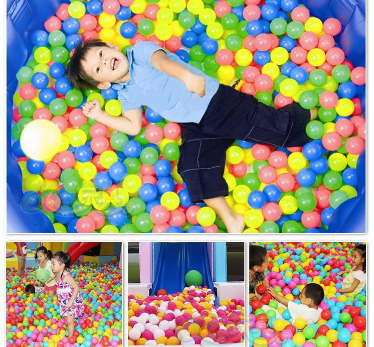 500 Pcs En Plastique Bebe Boules Piscine A Balles Ocean De Boule En Plastique De Bain Piscine De Jouer A La Balle Jouets Colore Doux En Plastique Enfants De Bain Jouets Px40