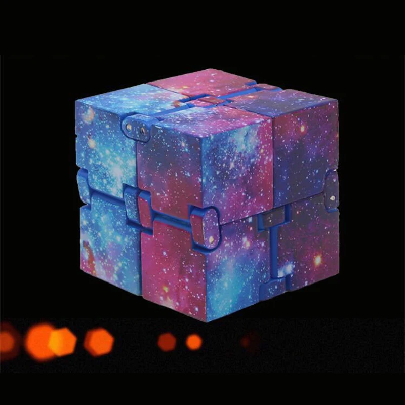 

Fashion Stress Toy Infinity Magic Cube Mini Fidget Toy Finger EDC Anxiety Stress Relief Blocks Adult Children Kids Funny Toys