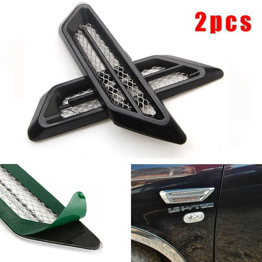 

2PCS Car ABS Simulation Vents Decorative Shark Gills Outlet For Haima 3 7 M3 S5 JAC J2 J3 J4 J5 J7 S1 S3 S5 car styling