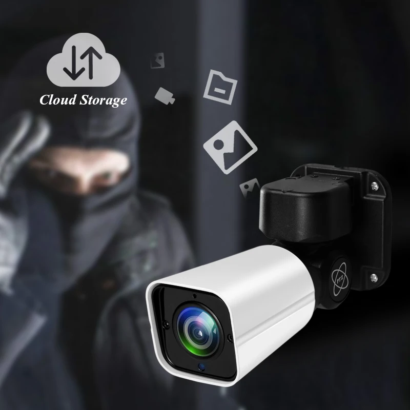 HJT PTZ UHD 5.0MP IP камера 4X зум панорамирование Открытый ИК Ночное Видение сети P2P безопасности CCTV Облачное хранилище