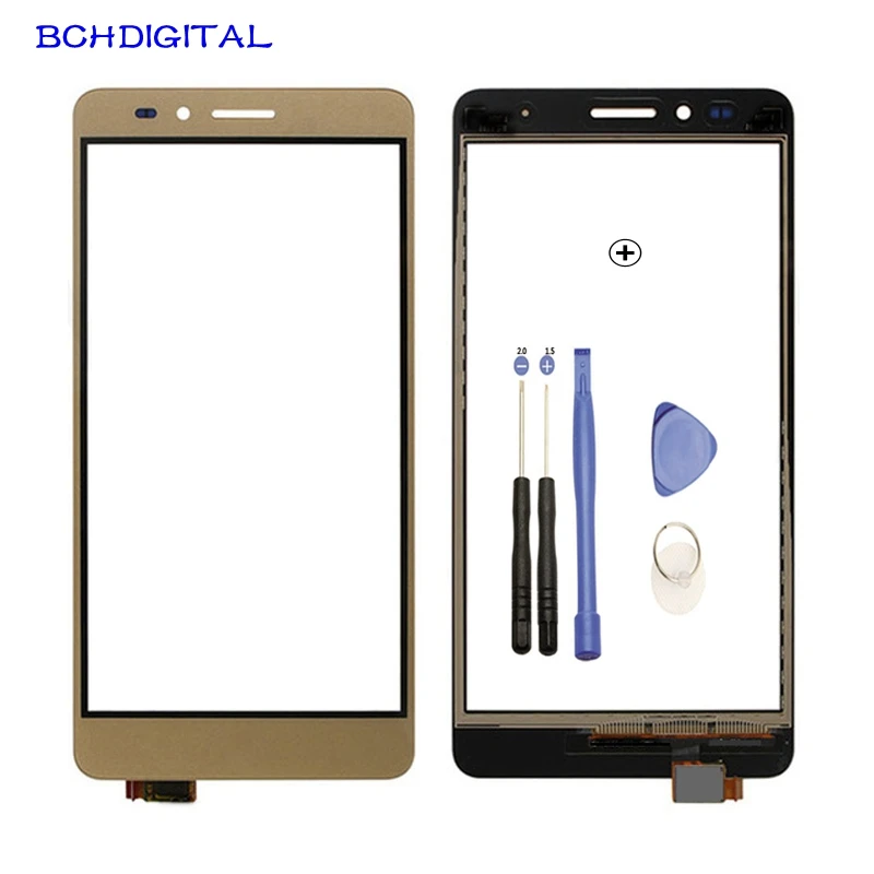 Сенсорная панель BCHDIGITAL H074 для Huawei GR5 GR5W/Honor 5X X5 переднее стекло объектив сенсорный