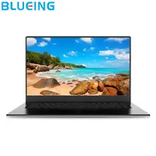 15,6 дюймовый ультратонкий ноутбук 6 ГБ 64 Гб SSD с большой батареей Windows 10 wifi bluetooth Компьютер нетбук ПК черный цвет