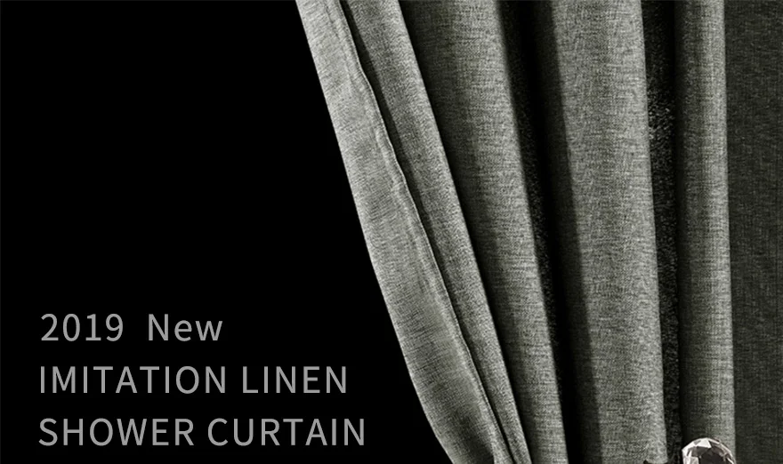 Gray-solid-color-shower-curtain-bathroom-curtain-Imitation-linen-shower-curtain-Waterproof-mildew-thickening-shower-curtain-D40_01