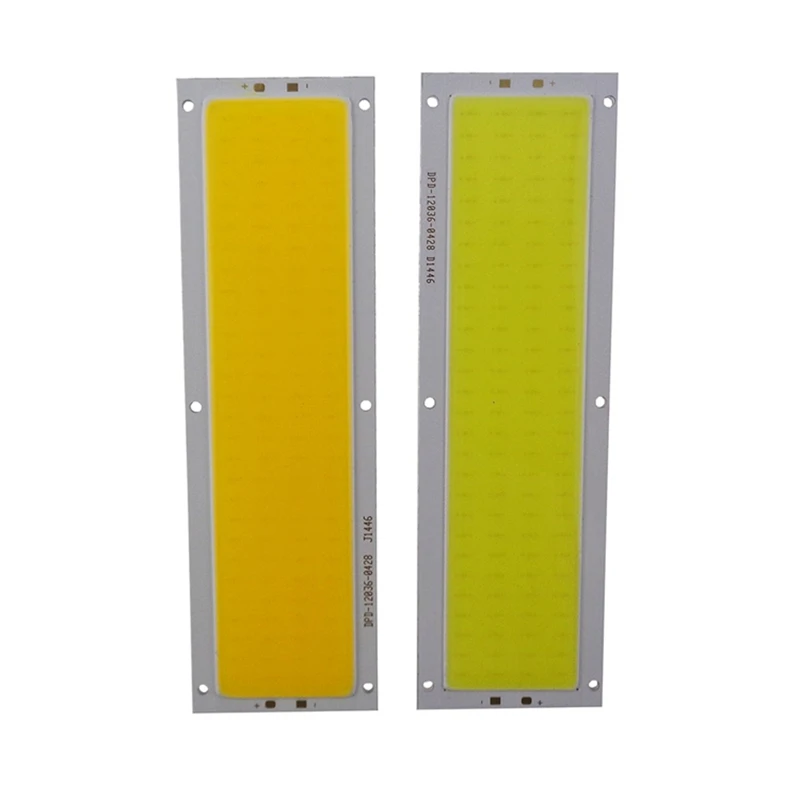 

Good quality LED COB Light Strip 12V-14V 10W 120mm*36mm DIY LED For Car Home Outdoor Lamp Light Source 10pcs/lot Free Shipping