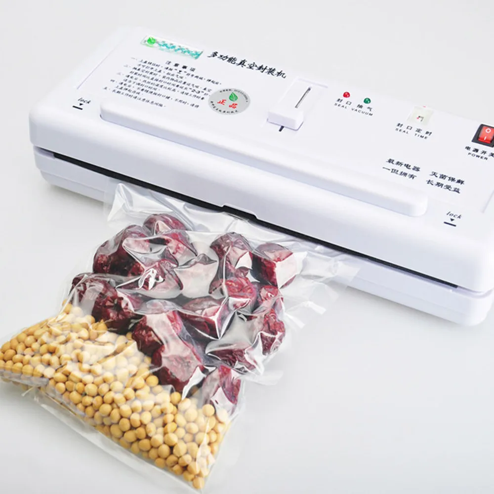 Full automation small commercial vacuum food sealer vacuum packaging