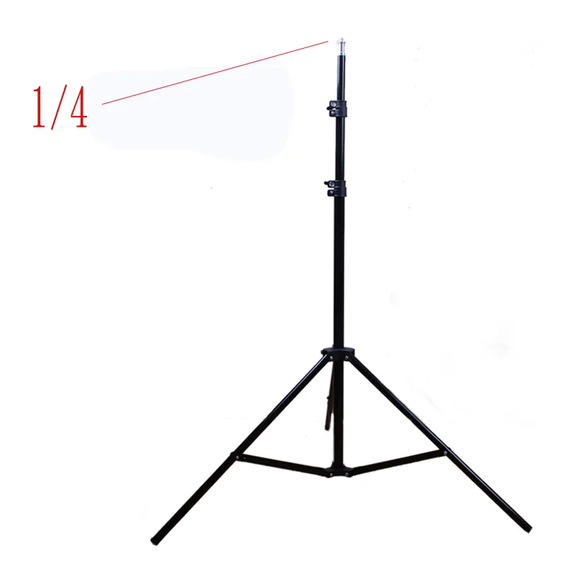  Foldable Studio Photography Light Flash Stand Support Three Flash Tripod 2M Light Stand Tripod With