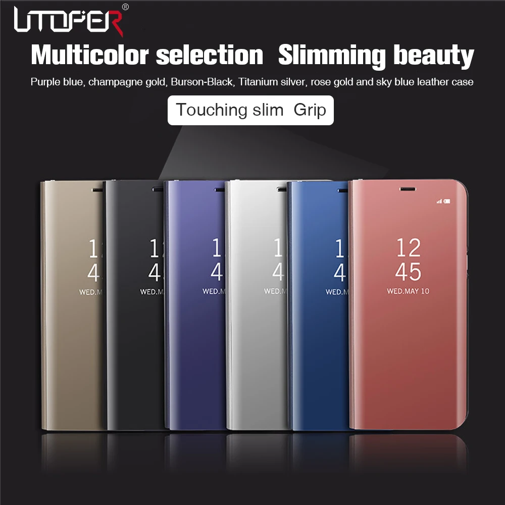 Оригинальный чехол для Samsung S10 Plus Galaxy Lite прозрачный зеркальный смартфона S10Plus