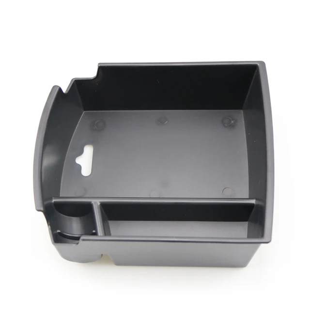 Car Styling Accessories 1PCS Plastic Interior Armrest Storage Box Organizer Case Container Tray For Hyundai Kona 2017 2018