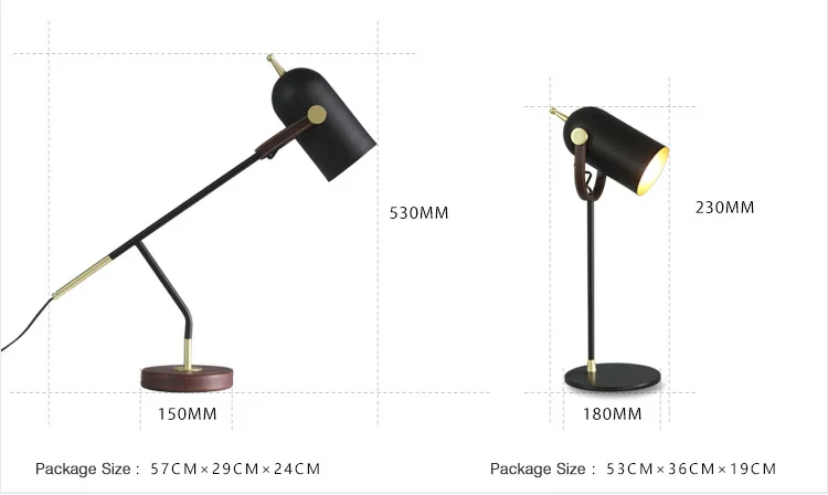 Moderno de Couro Conduziu a Lâmpada Luz da Mesa Nordic Ferro Forjado Candeeiro Mesa Personalidade Criativa Quarto Cabeceira Olho 8 Nordic moderno de couro ferro forjado candeeiro