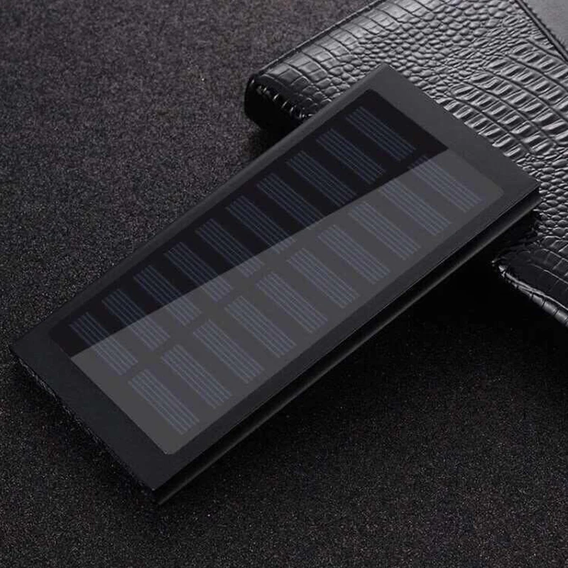 2018 20000mah Solar Power Bank For iPhone X 8 Samsung Portable Charger Solar Charger Dual USB Power Bank External Battery Pack 2018 20000mah Solar Power Bank For iPhone X 8 Samsung Portable Charger Solar Charger Dual USB Power Bank External Battery Pack