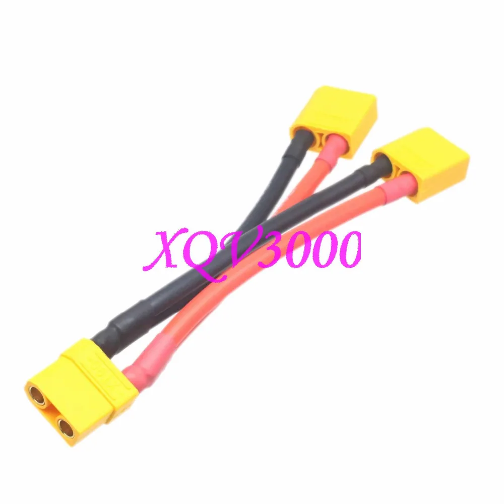 

Female XT90 to 2x Male XT90 Parallel Y Harness High Quality Dual battery 10AWG 10CM Cable