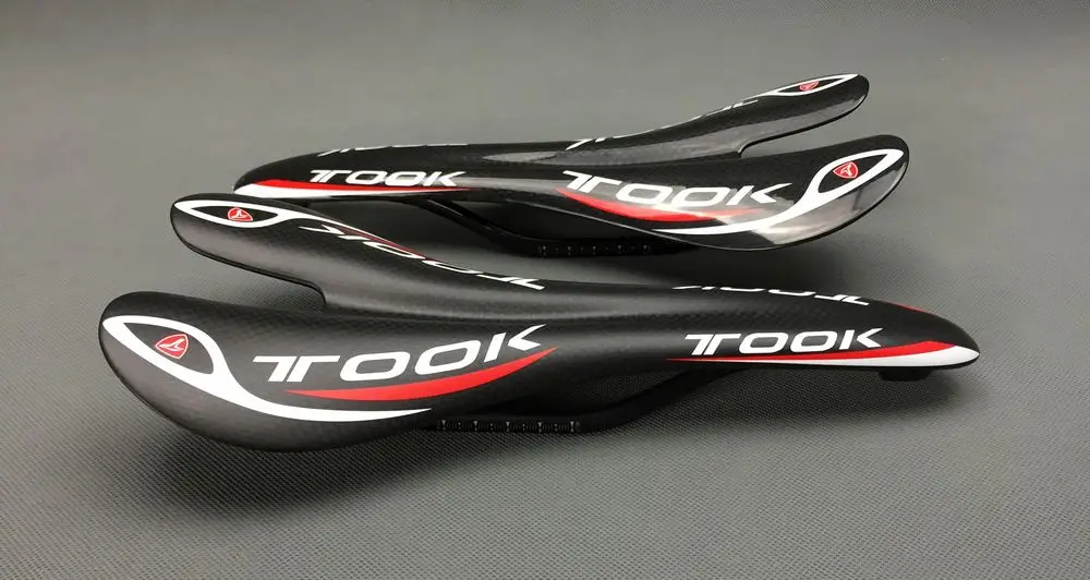 

Bicycle full carbon fiber saddle road bike /mtb bike Outdoor Sport Riding Bicycle parts Front seat mat saddle toseek for man