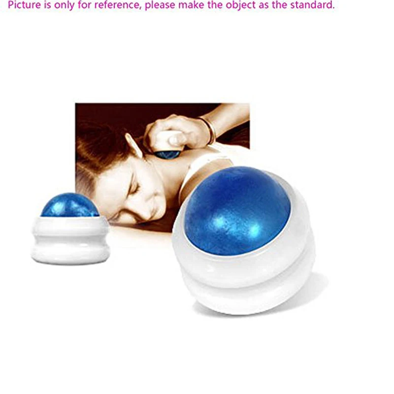 4 Colors 6cm Handheld Massage Roller Ball,Self Massage Therapy Tool for