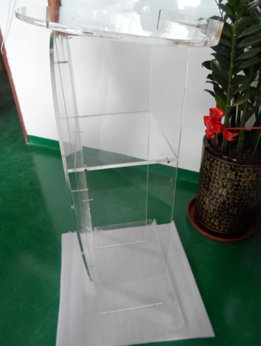 Free Shipping High Quality Price Reasonable Beautiful Clear Acrylic Podium Pulpit Lectern acrylic podium -