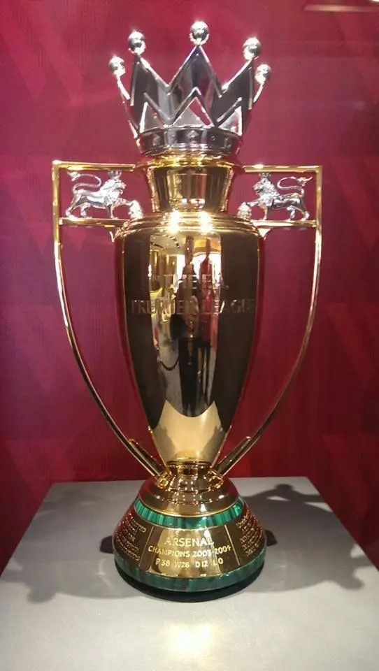 Gold Version Premier League Trophy FA Barclays Champion