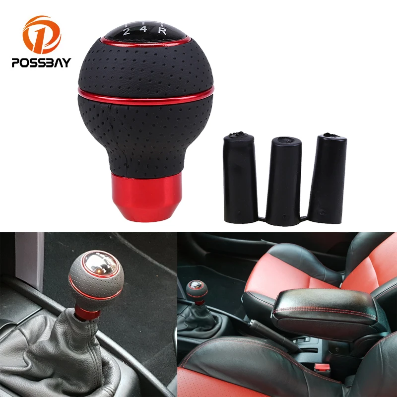 POSSBAY coche estilo 5 velocidades automóvil Cambio de marchas cabeza para Peugeot VW Toyota Citroen Palanca Cambio POSSBAY coche estilo 5 velocidades automóvil Cambio de marchas cabeza para Peugeot VW Toyota Citroen Palanca Cambio