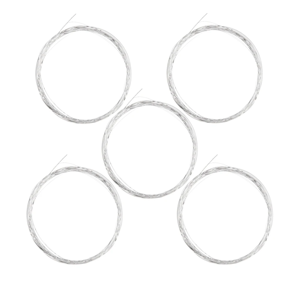 5pcs/Lot 9FT Nylon Fly Fishing Line Knotless Tapered Leader 0X-6X 0.127-0.279mm Strong Fly Fishing Leader Clear