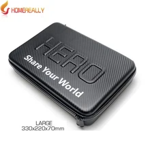Promotion Travel Storage Collection bag Case for Goro Hero 5 4/3+/3 M10 M20 SJ4000 SJ6000 SJ7000 Xiaoyi SOOCOO Action Cam