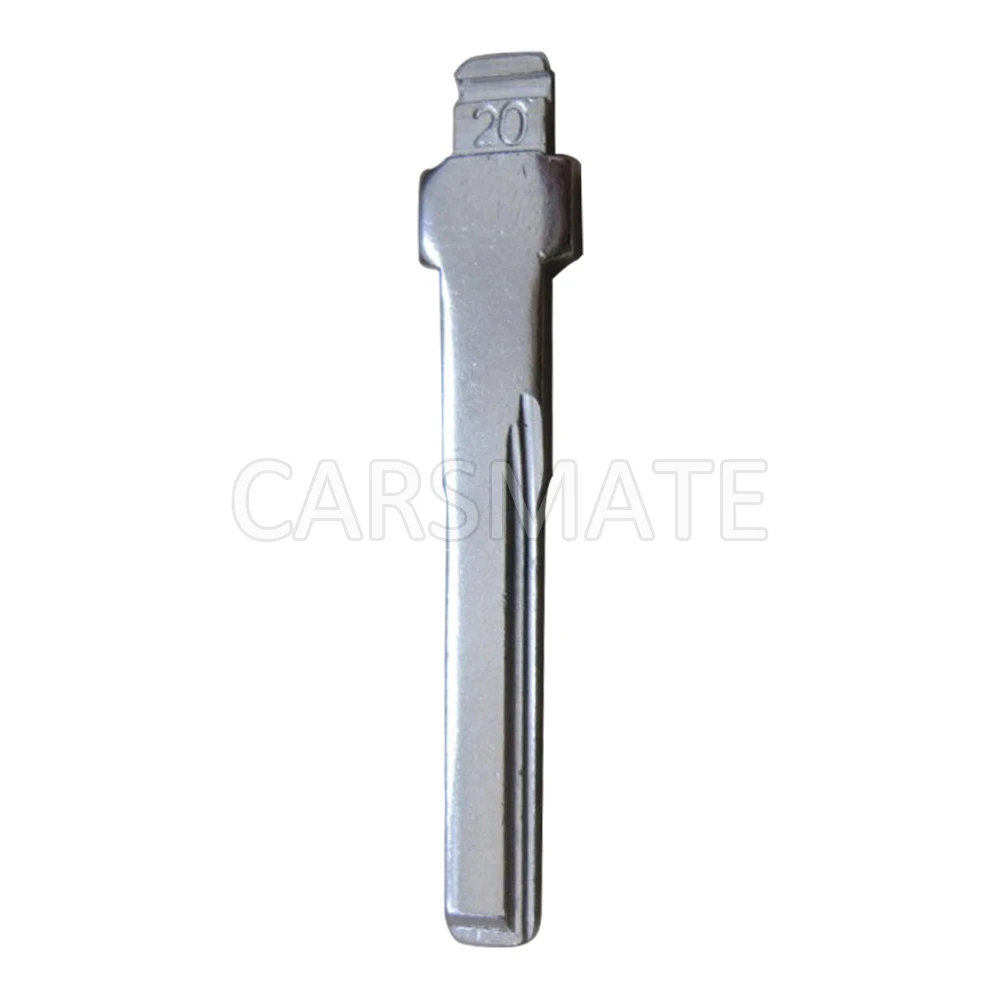

(#20) 2pcs/lot Chromed Copper Uncut Car Blank Key Blade For MERCEDES BENZ C & E SERIES Available In Many Types